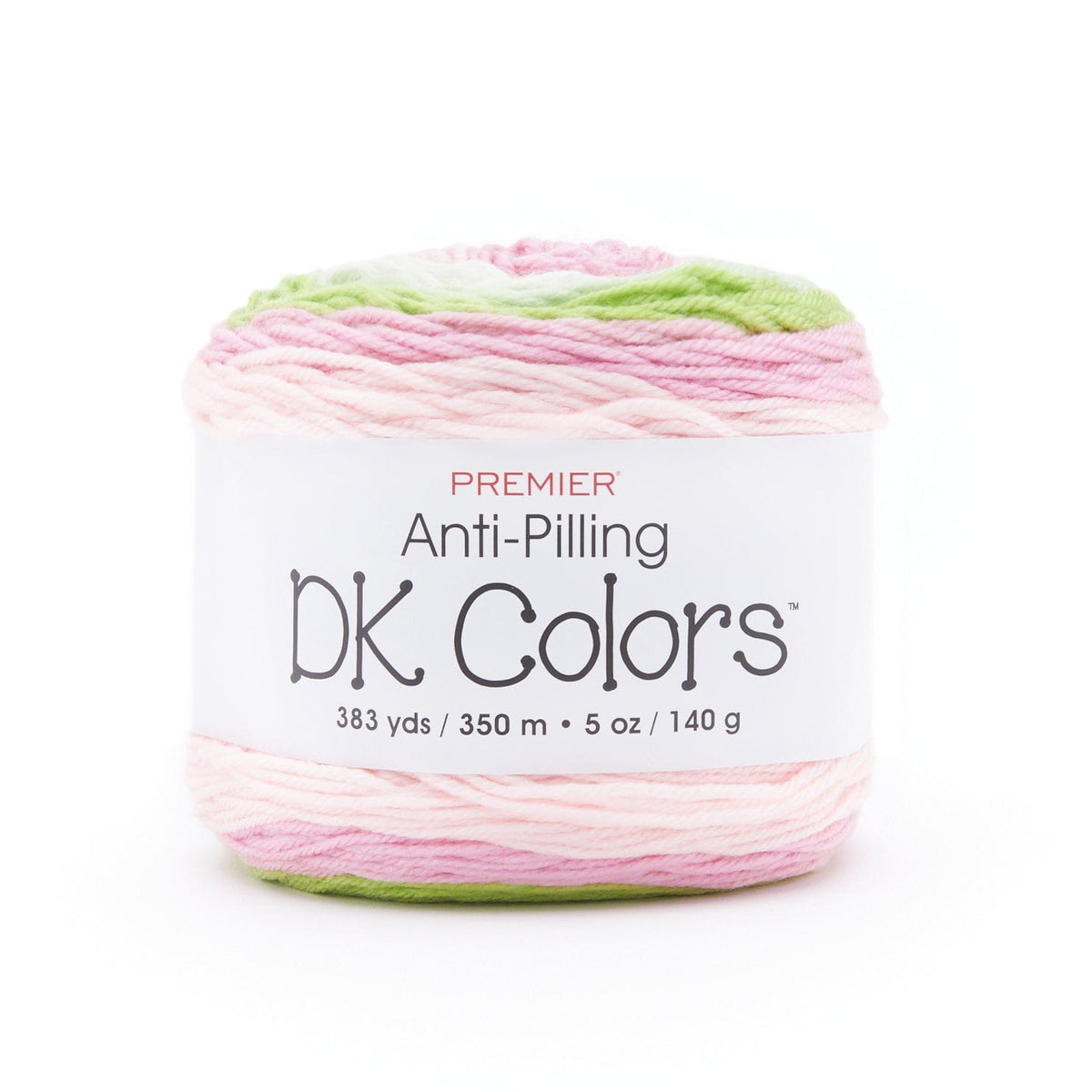 Premier Anti-pilling DK Colors Self-striping Yarn, Acrylic, Light Weight 